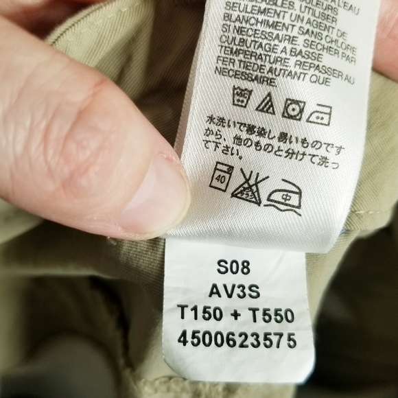 The North Face Convertible Shorts Pants in color‎ Khaki size 14 women's - Picture 16 of 16